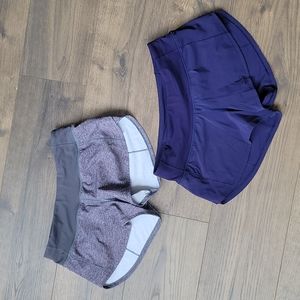 Lululemon speed up low-rise shorts